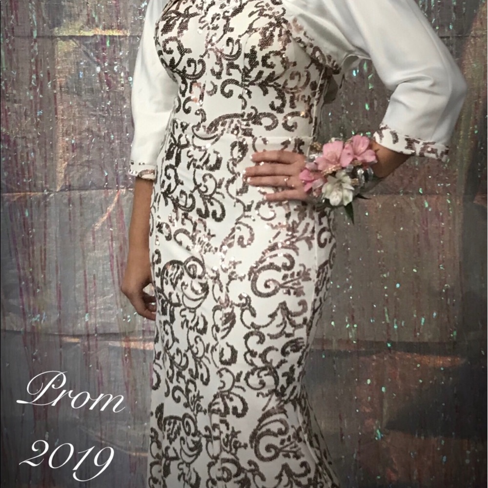 Modest Prom Pageant Dress - 2 pcs 10/12